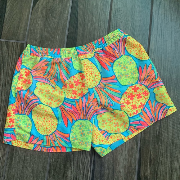 chubbies Other - Chubbies The Hooligans Pineapple Board Shorts Sz M